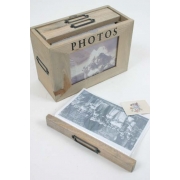 Wooden Photo Box